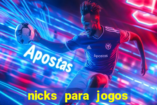 nicks para jogos de tiro