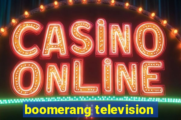 boomerang television