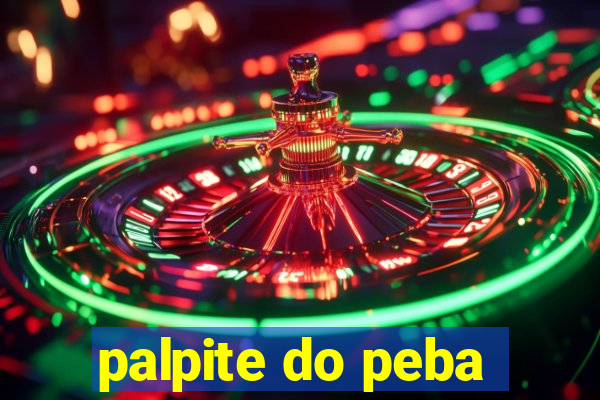 palpite do peba