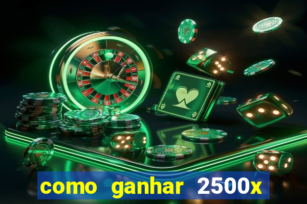 como ganhar 2500x no fortune tiger