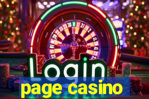 page casino