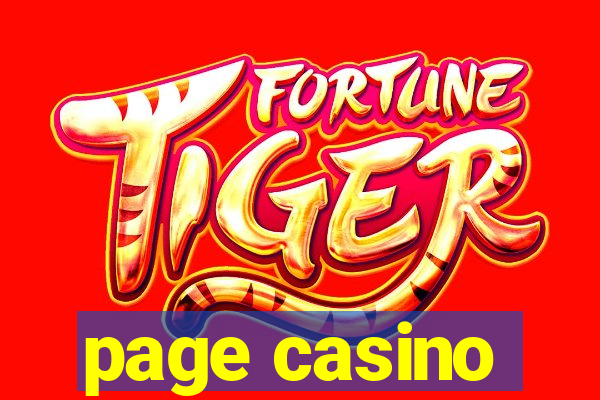 page casino