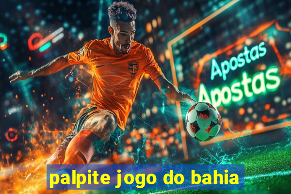 palpite jogo do bahia