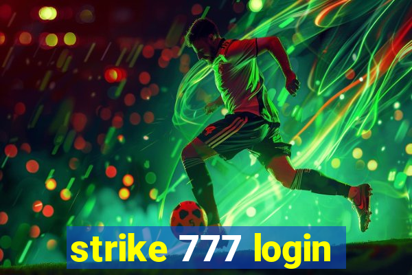 strike 777 login