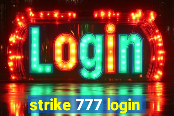 strike 777 login