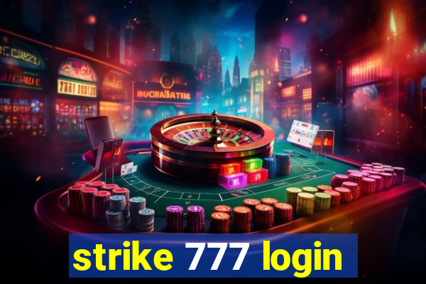 strike 777 login