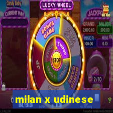 milan x udinese