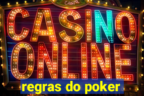 regras do poker