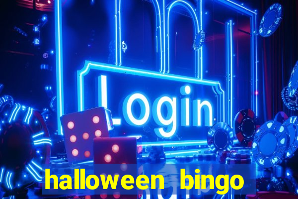 halloween bingo games for kids