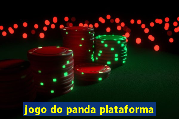 jogo do panda plataforma