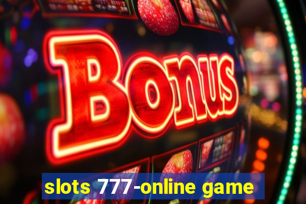 slots 777-online game