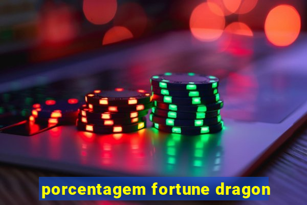 porcentagem fortune dragon