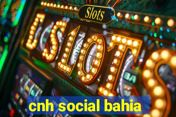 cnh social bahia