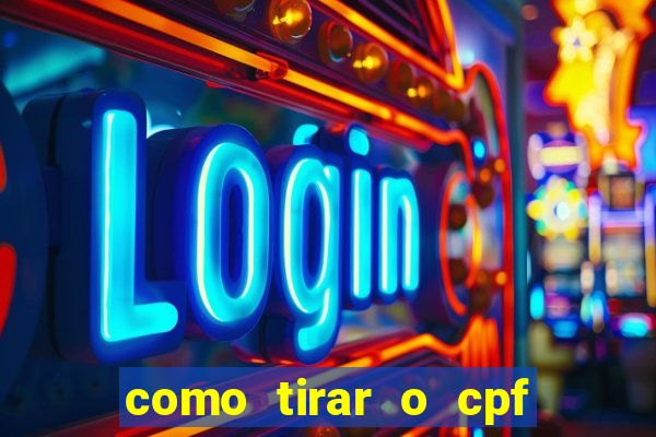 como tirar o cpf do jogo do tigre