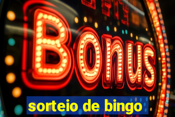 sorteio de bingo