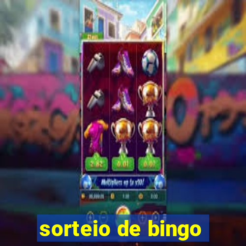 sorteio de bingo