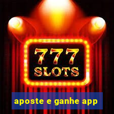 aposte e ganhe app