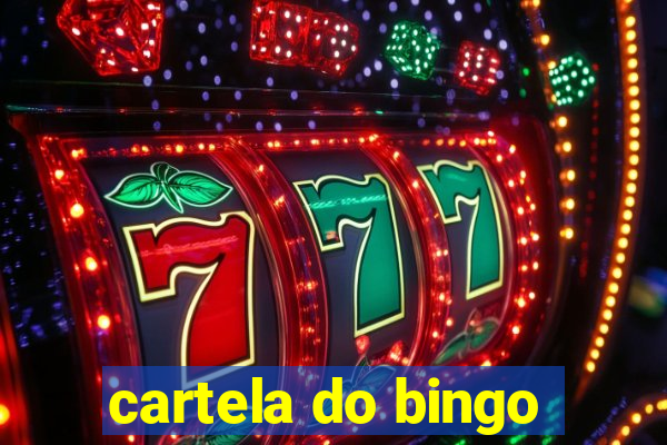 cartela do bingo