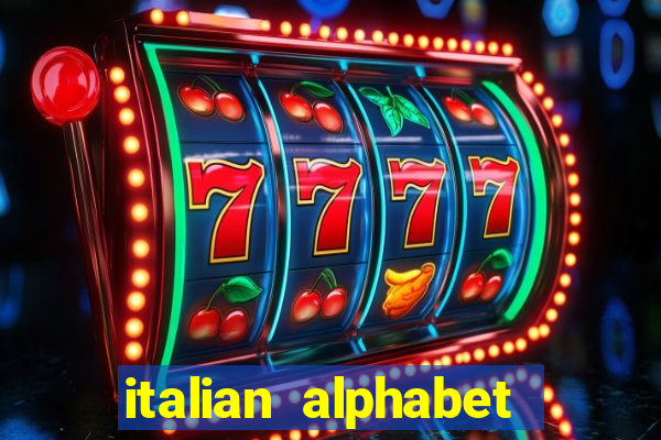 italian alphabet lore a