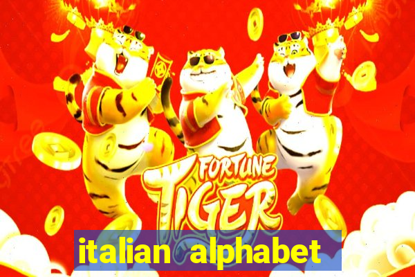 italian alphabet lore a