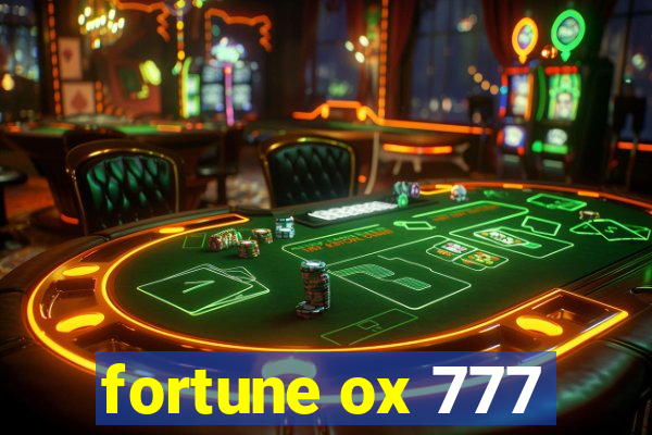 fortune ox 777