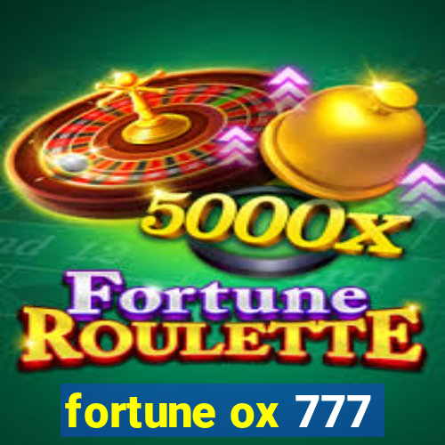 fortune ox 777