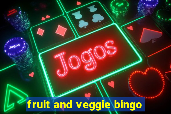 fruit and veggie bingo