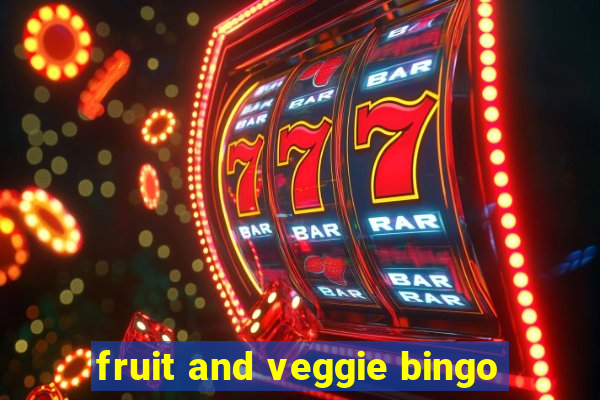 fruit and veggie bingo