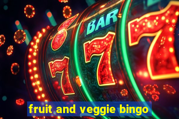 fruit and veggie bingo