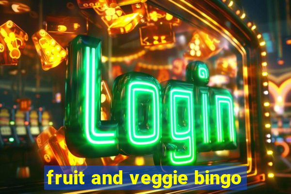 fruit and veggie bingo