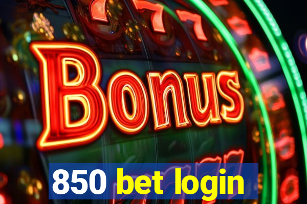 850 bet login