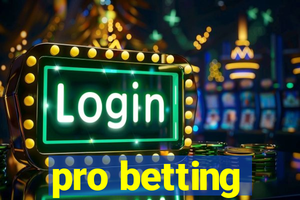 pro betting