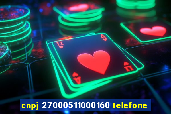 cnpj 27000511000160 telefone