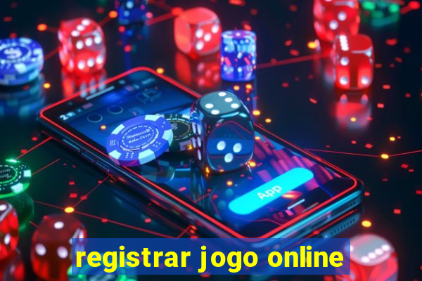 registrar jogo online