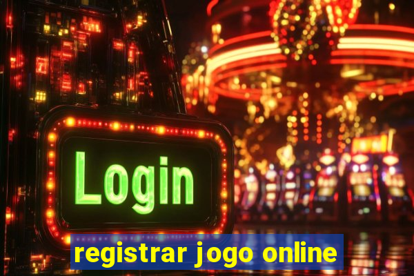 registrar jogo online