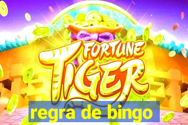 regra de bingo