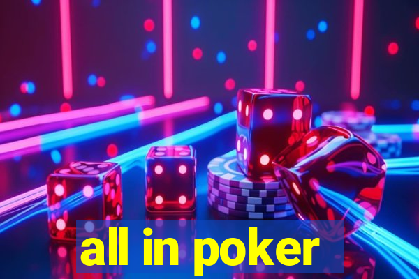 all in poker