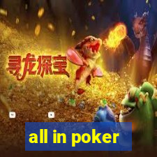 all in poker