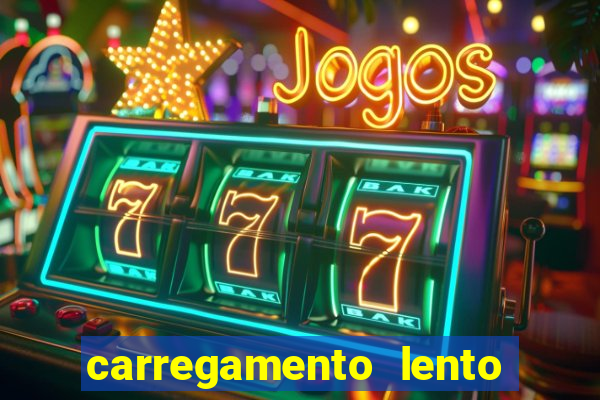 carregamento lento do aparelho