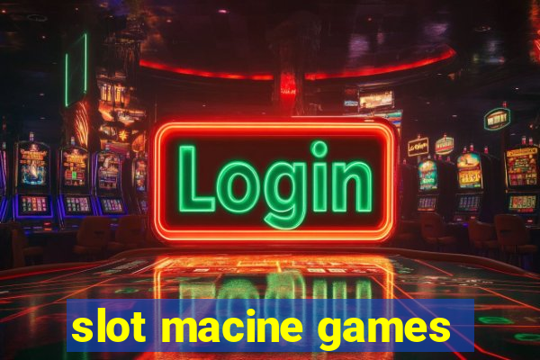 slot macine games