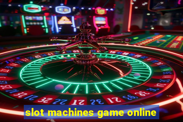 slot machines game online