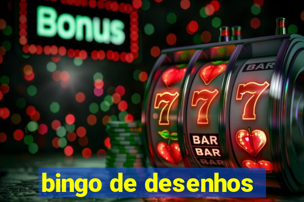 bingo de desenhos