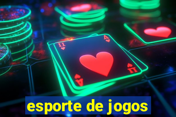 esporte de jogos