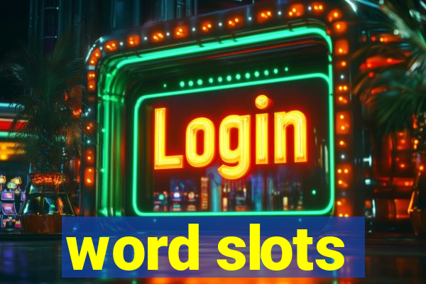 word slots