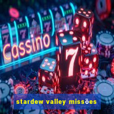 stardew valley missões