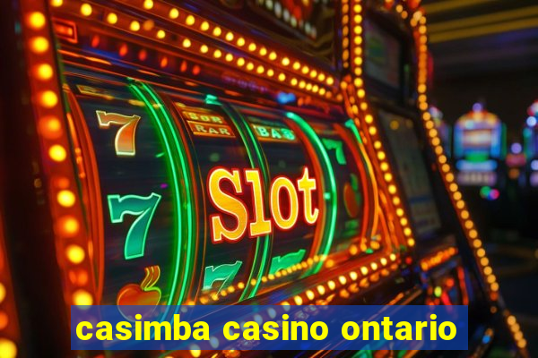 casimba casino ontario