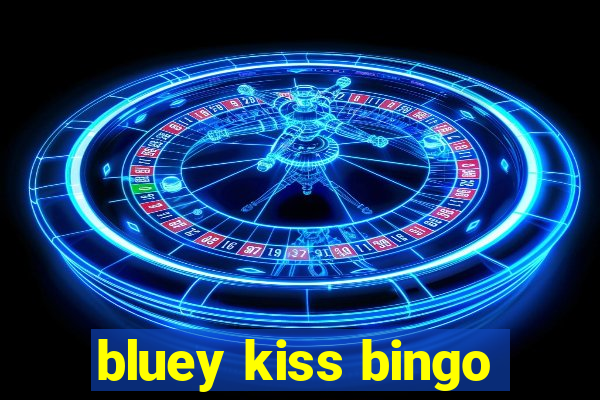 bluey kiss bingo