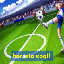 horário sogil