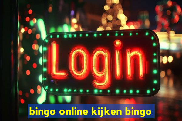 bingo online kijken bingo