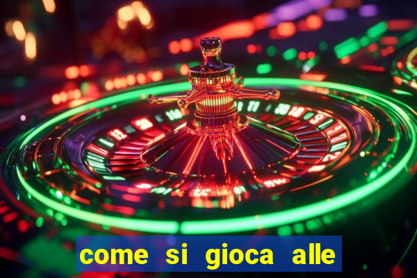 come si gioca alle slot machine